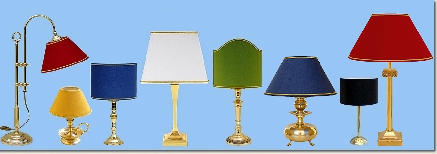 lampade in ottone