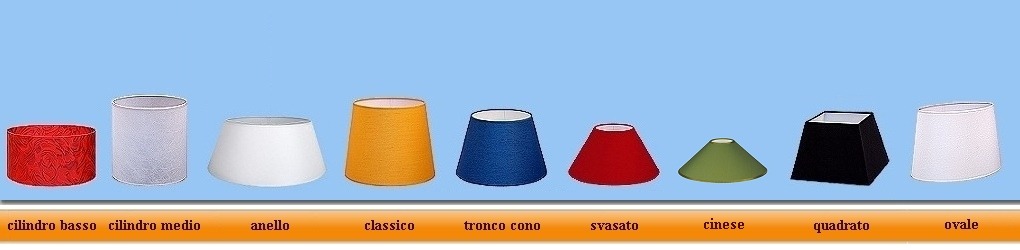 paralumi per lampade